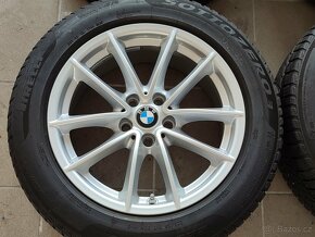 Zánovní originál ALU kola BMW 17" 5x112 ET27 pneu 225/55/17 - 3