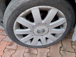 17`` Alu kola NISSAN 5x114,3 letní 215/50 R17 sada - 3