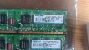 Kingmax DDR2 4GB 2x2GB modul - OTESTOVANÉ MEMTEST - 3