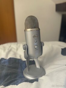 Mikrofon Blue yeti USB kondenzátorový stribrny - 3