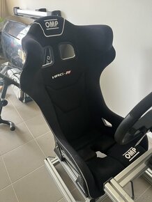 Hliníkový závodni simulator sim rig Fanatec CSL - 3