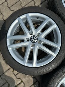 Kompletní alu VW Golf 5x112r17+225/45r17 letní - 3