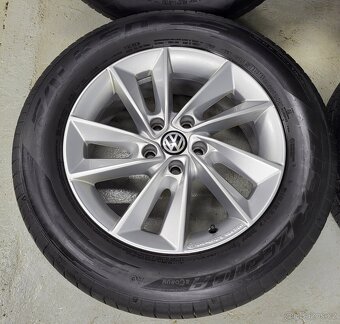 Originál 17" Borbet Škoda VW 5x112 letní pneu 5-5,5mm - 3