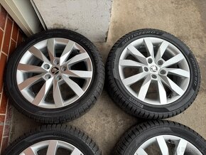 Alu 17" 5x112, škoda "Crystal ", zimní 85% O3 - 3