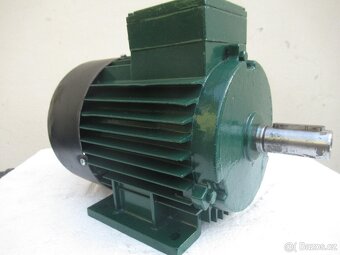 Patkový elektromotor 380V.1,5kw-2870ot.min.NOVÁ ložiska. - 3