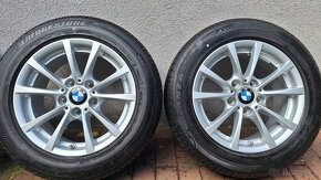 Prodám krásnou originální ALU sadu BMW 3 - R16 205/60 s TPMS - 3