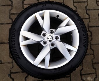 Alu kola originál Škoda Octavia IV 5x112 R17 Lyra - 3