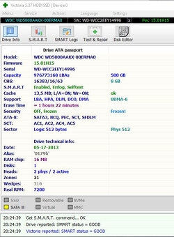 DISKY HDD 3,5" WD BLUE 500GB SATA - 3