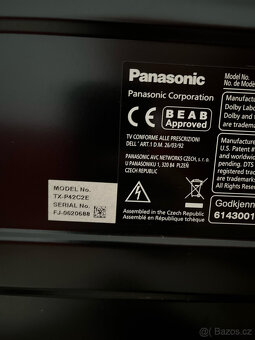 Televize plazma 42" Panasonic VIERA TX-P42C2E - 3