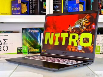 Herní notebook ACER NITRO 17,3 144Hz | Ryzen 5800 | RTX 3060 - 3