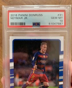 Neymar - 2016 Panini Donruss - PSA 10 - GEMMINT - 3