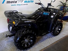 CFMoto CForce X520S jen 4.tis.KM bílá SPZ Perfektní STAV - 3