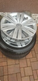 Poklice, originální kryty kol VW Touran 7 5TA601147 R16 - 3