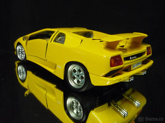 Lamborghini Diablo žluté Bburago 1/18 - 3