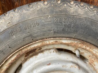 Disk na Škoda 105, 120... 155/80 R14 1ks - 3