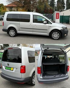 ► VW CADDY MAXI 2,0 TDI - 90 KW, 7 MÍST, PARK. KAMERA ◄ - 3