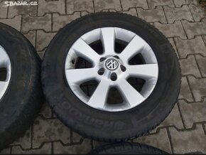 4x al kola 5x112 16 + pneu zimní 215/65 R16 - 3