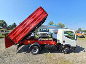 NISSAN CABSTAR TŘÍSTRANNÝ SKLÁPĚČ VYSOKÉ PŮLENÉ SAJTNY - 3