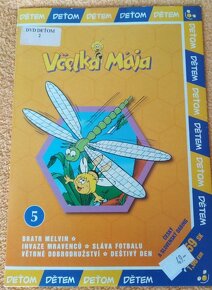 DVD  Včelka Maja, Zvonilka, Ratatouille - 3