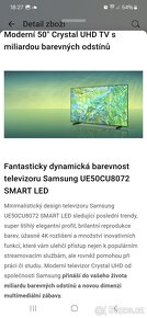 50" Samsung UE50CU8072 - 3