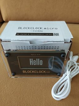 Blockclock micro by Coinkite - 3