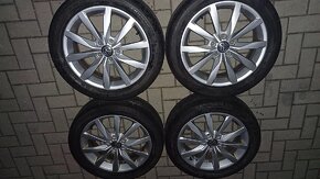 ALU KOLA VW DIJON 6x17 ET48 5x112 57,1 GOOD YEAR 205x50 90% - 3