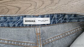 Džíny baggy s roztrháním vel. XS - BERSHKA - 3