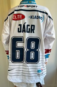 Dres Jaromír Jágr 68 Rytíři Kladno (podepsaný) - 3