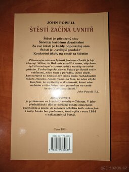 Kniha "Štěstí začíná uvnitř ", John Powell, NOVÁ - 3