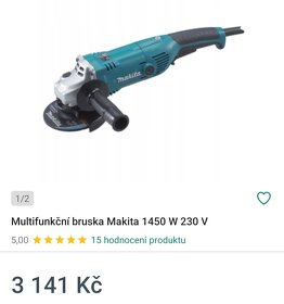 Makita GA5021CY, úhlová bruska 125mm - 3