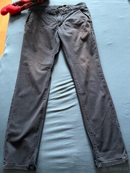 LIVERGY Pánské chino kalhoty Slim Fit vel S (46) - 3