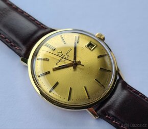 Pánské zlaté náramkové hodinky Eterna Matic 14K - 3