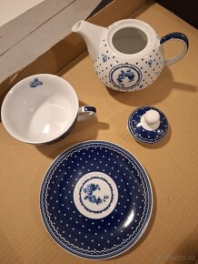 Porcelánová čajová souprava - 3 ks - 3