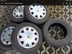 zimní pneu 195/65R15 zn. Nokian Wr Snowproof. - 3