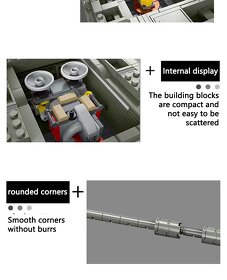 Stavebnice tank Leopard kompatibilní s LEGO - 3