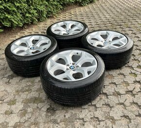 ALU KOLA R20 5x120, 2rozměr , nové pneu, BMW X5 X6 - 3