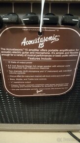 Combo Fender Acoustasonic - 3