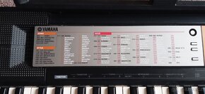 Elektrické klávesy Yamaha - 3