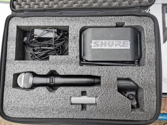 Shure GLXD24+E/SM58 bezdrátový mic. - 3