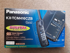 Telefon Panasonic s digitálním záznamník - 3