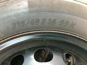 Zimní pneu 215 60 16 + disky 4x108 na PEUGEOT 3008 - 3