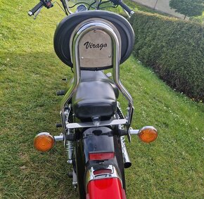 Yamaha Virago 125 a 250 XV - zadní opěrka a přední plexi - 3