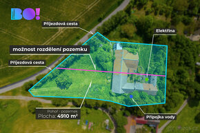 Prodej stavebního pozemku 4910 m², Odry-Pohoř - 3