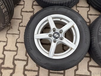 4x al kola 5x114.3 15 + pneu letní 195/65 R15 - 3