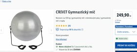 CRIVIT Gymnastický míč - 3