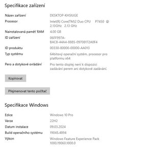 Sony Vaio PCG-7181M,WIN 10,HDD 480GB,RAM 4GB,15.6 palců - 3