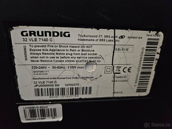 Televize Grundig 32 VLE 7140C - 3