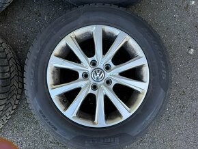 orig. alu kola VW Passat B8 Škoda Superb 3  215/60 R16 zimní - 3