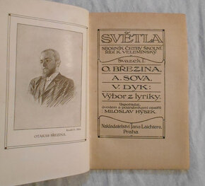 Světla Sborník četby školní I. - Březina, Sova, Dyk - 1913 - 3