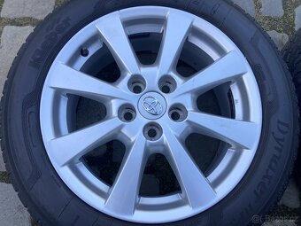 Alu kola TOYOTA AVENSIS III 5x114,3 letní KLEBER 215/55R17 - 3